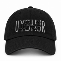 Uyghur Dad Hat Black