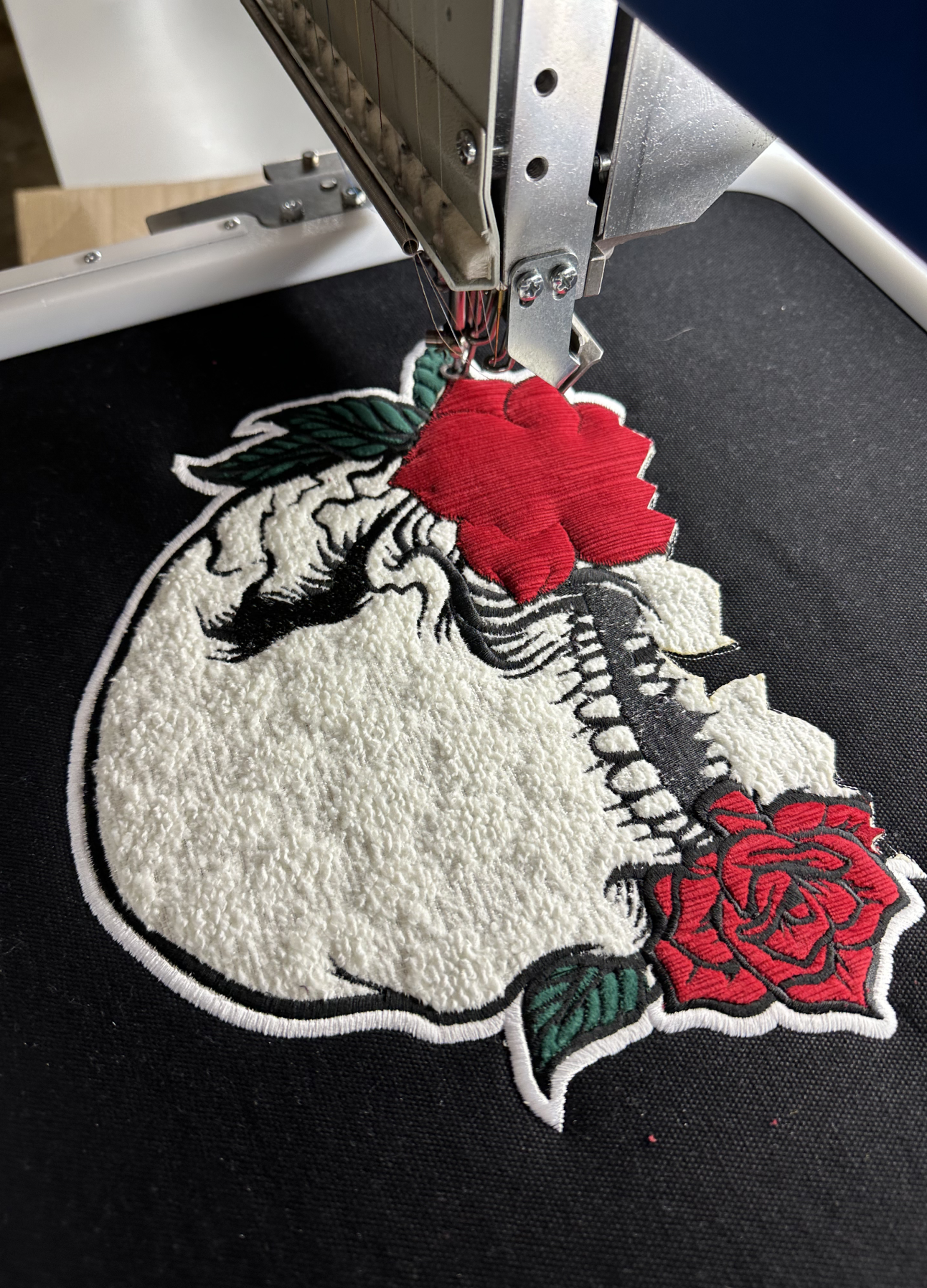 Embroidery detail